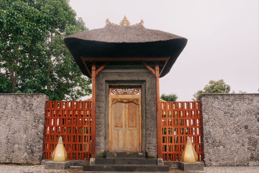 Traditional Balinese Entrance Gate of Camaradvipa